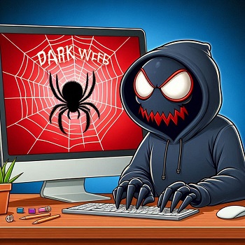 تصویری از دارک وب dark web