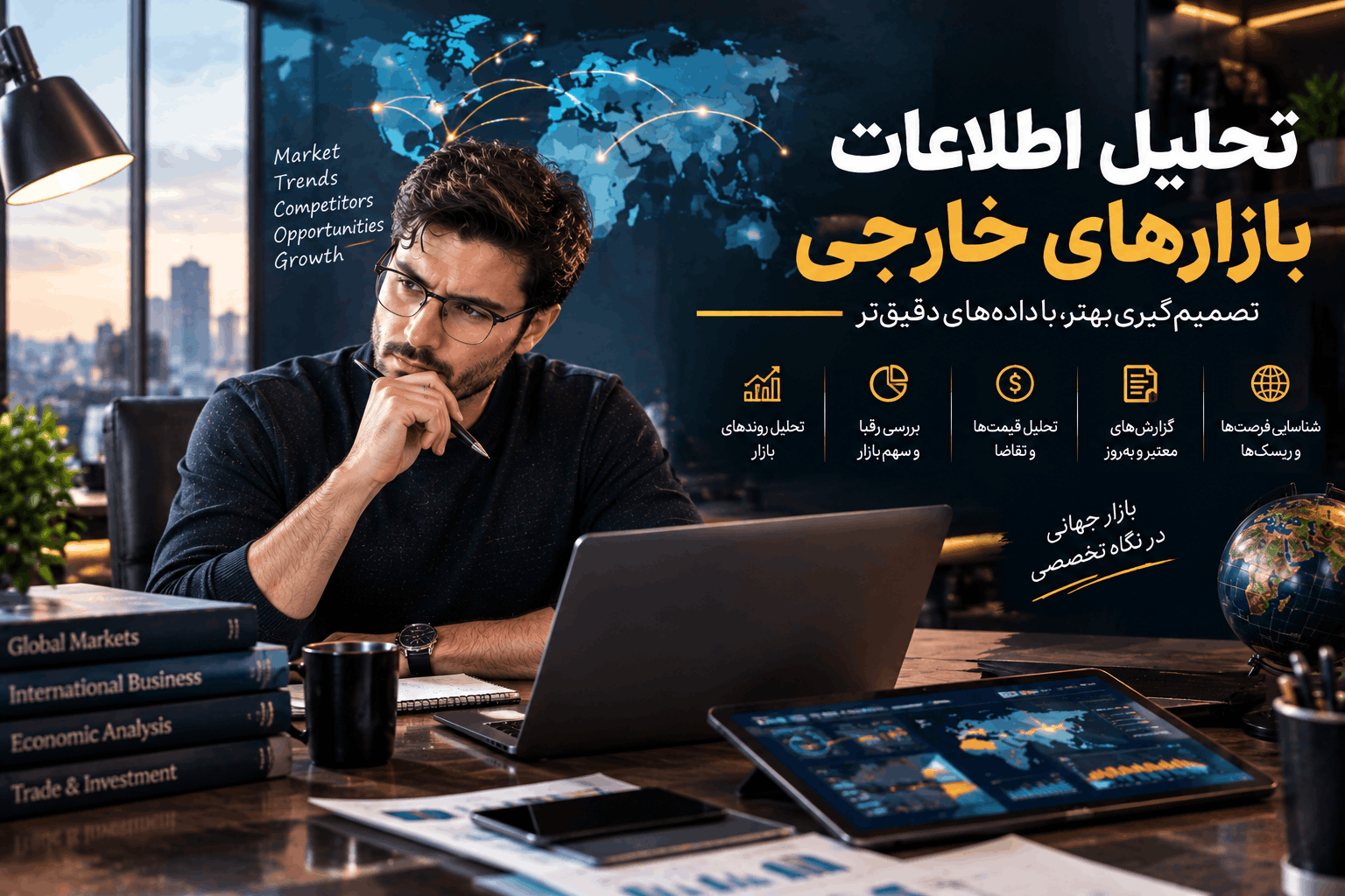 تحلیل اطلاعات بازارهای خارجی