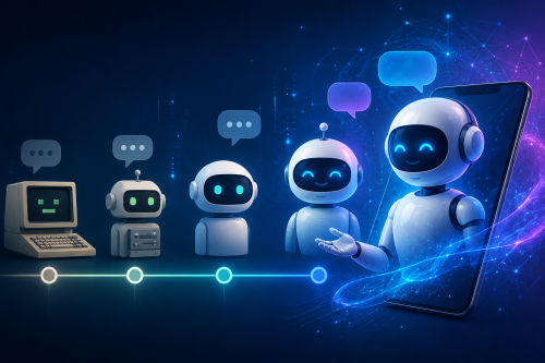 تاریخچه چت بات chatbot