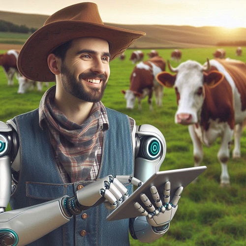 تصويري براي مدیریت دام Livestock Management با هوش مصنوعي