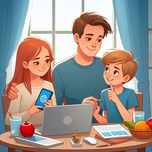 کنترل کودکان در اینترنت - تعیین واضح شرایط