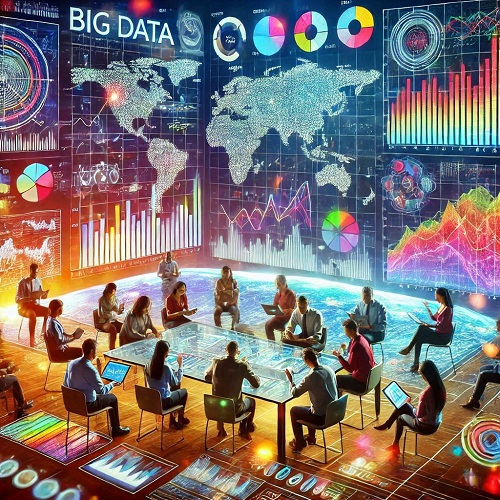 تصویری برای کلان داده (Big Data)