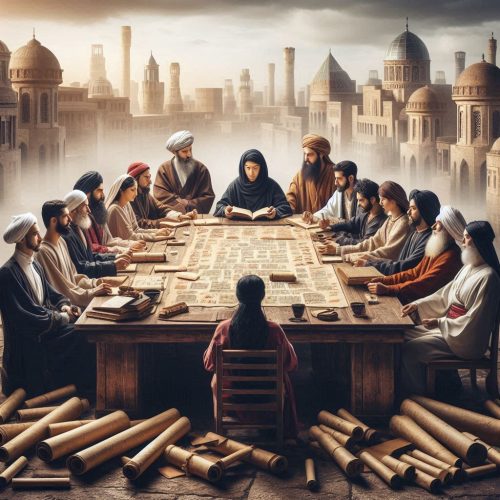 تصویری برای مترجمان در دوران باستان