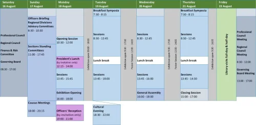 IFLA 2025 Congress Outline