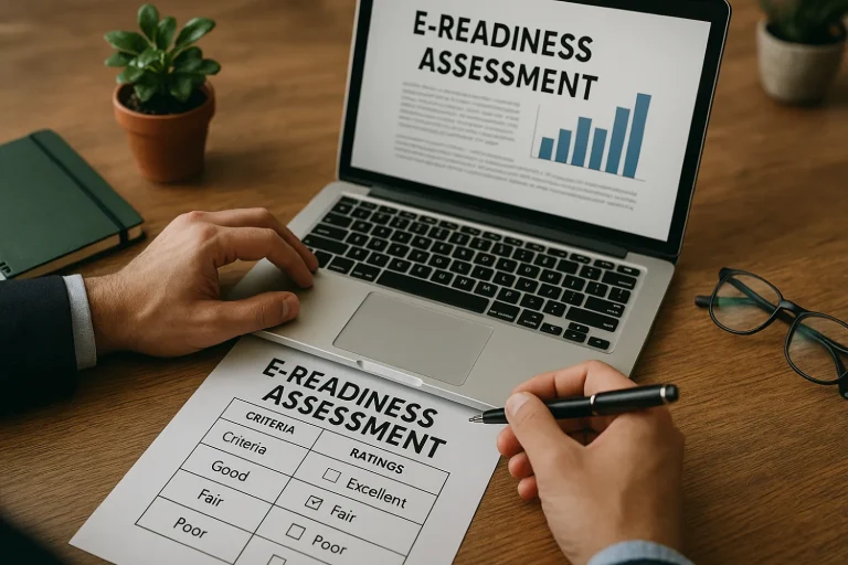 روند ارزیابی آمادگی الکترونیکی