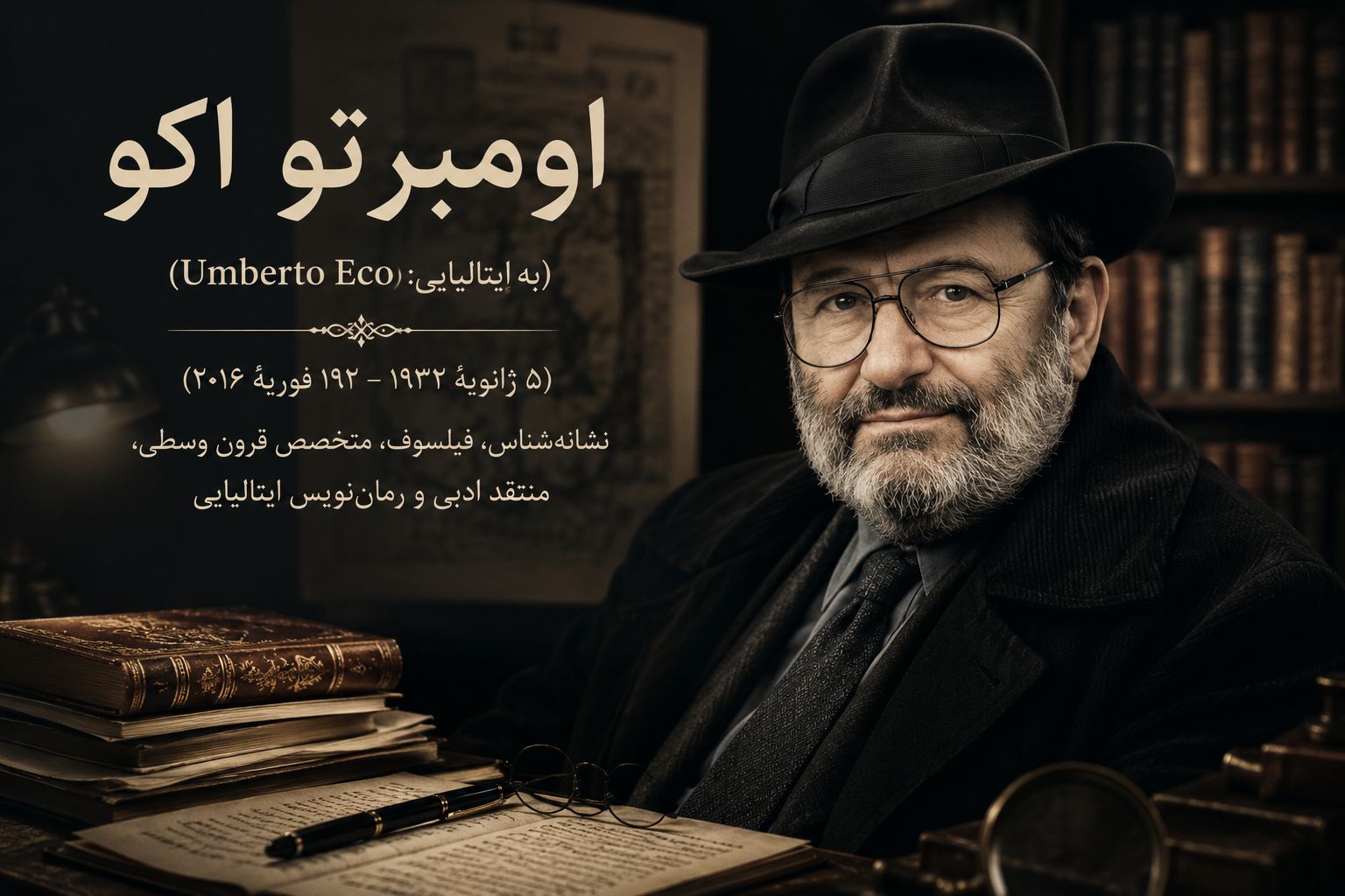 آشنایی با اومبرتو اِکو