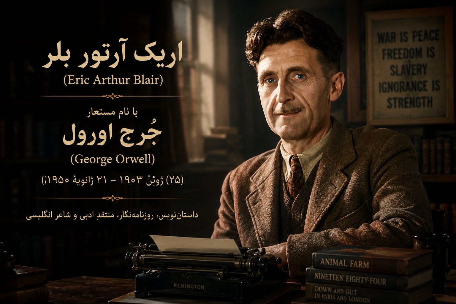 آشنایی با جورج اورول