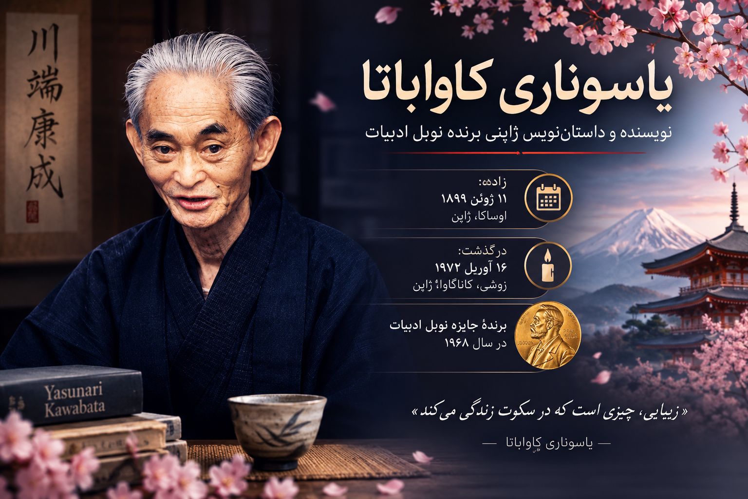 آشنایی با یاسوناری کاواباتا