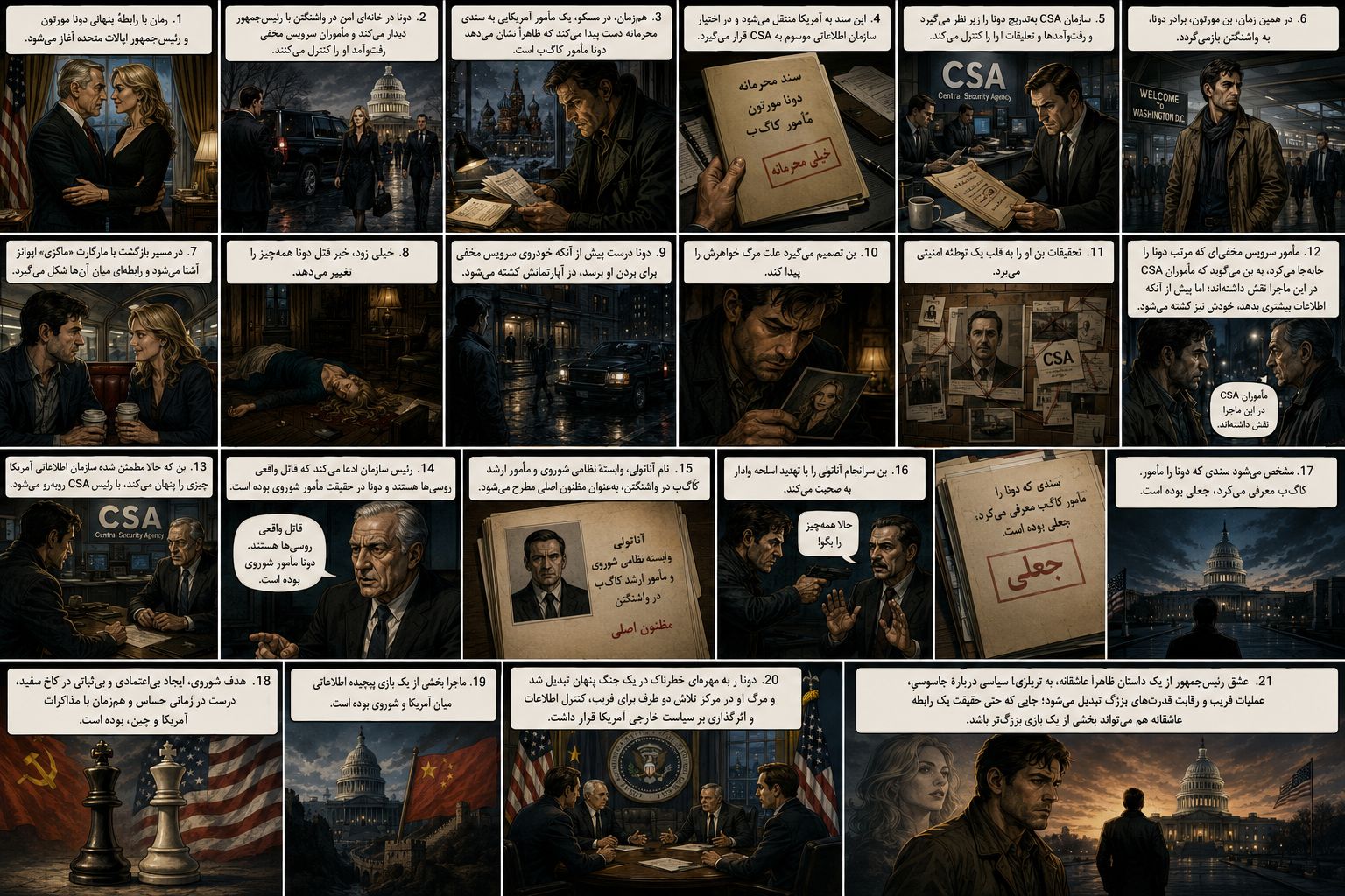 خلاصه داستان عشق رئیس جمهور