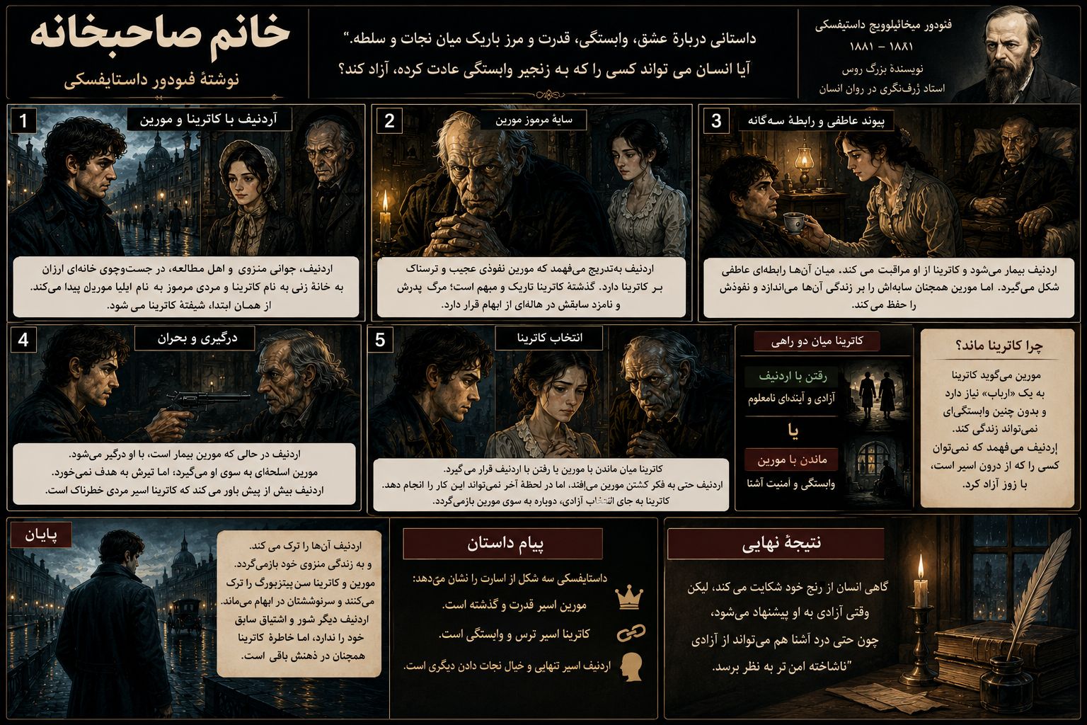 خلاصه کتاب خانم صاحبخانه