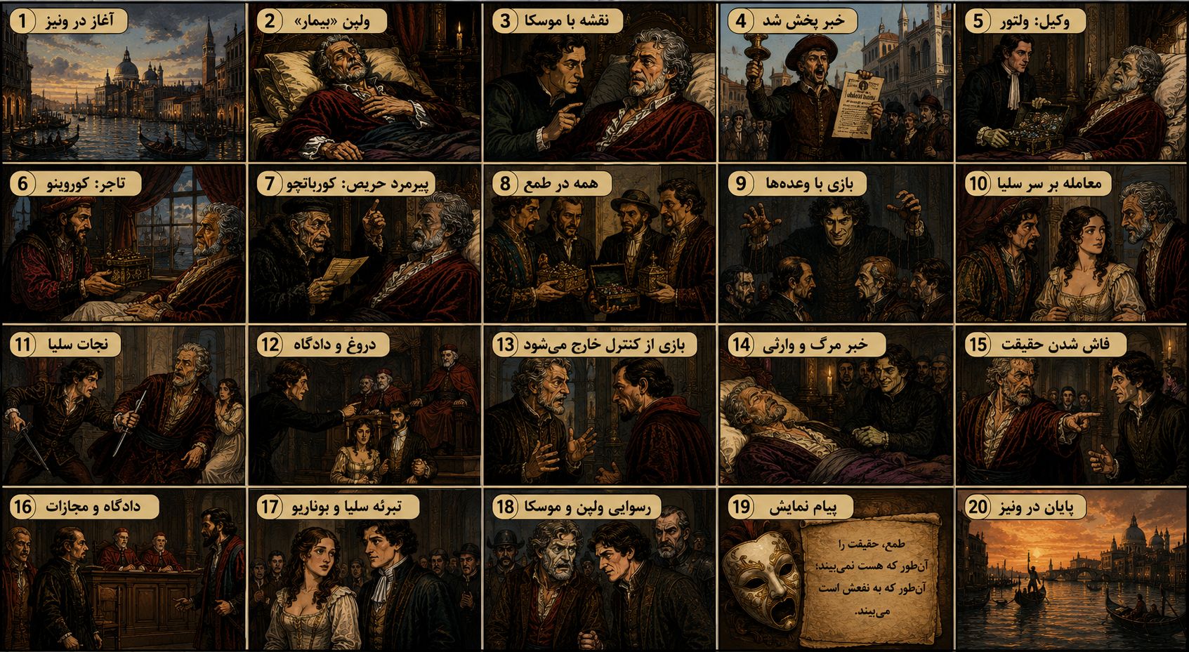 خلاصه کتاب ولپن