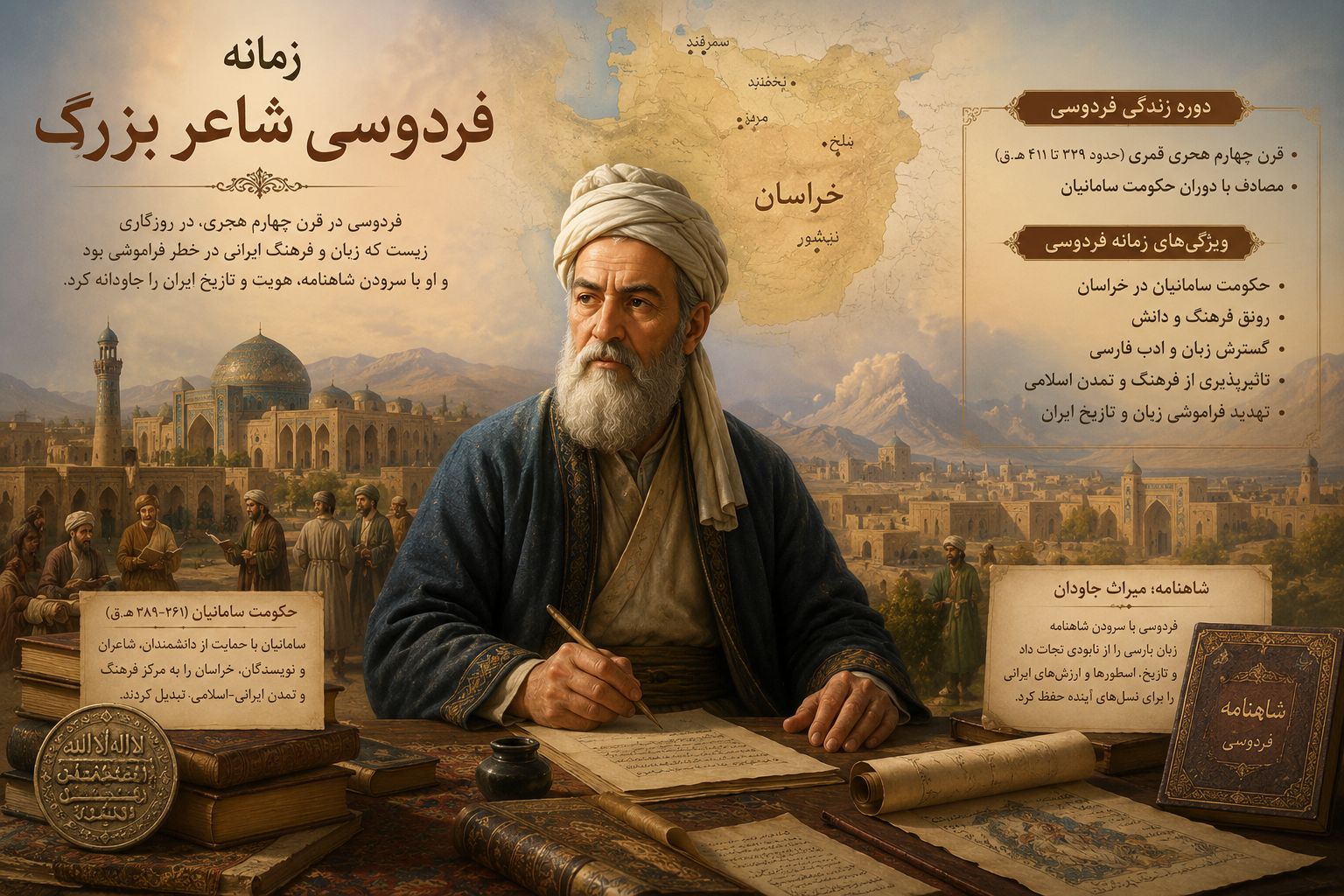 روزگار و زمانه فردوسی