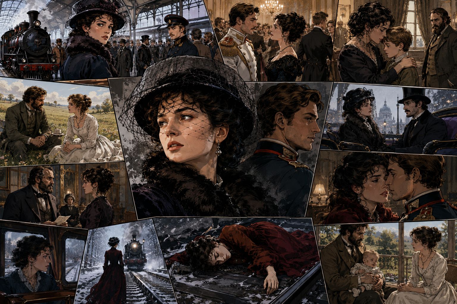 قصه کمیک Anna Karenina