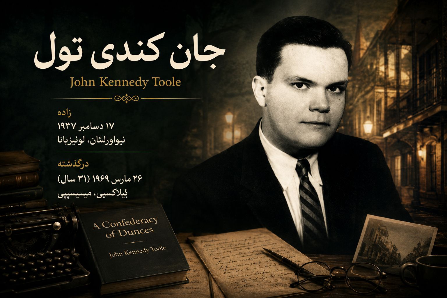 آشنایی با جان کندی تول