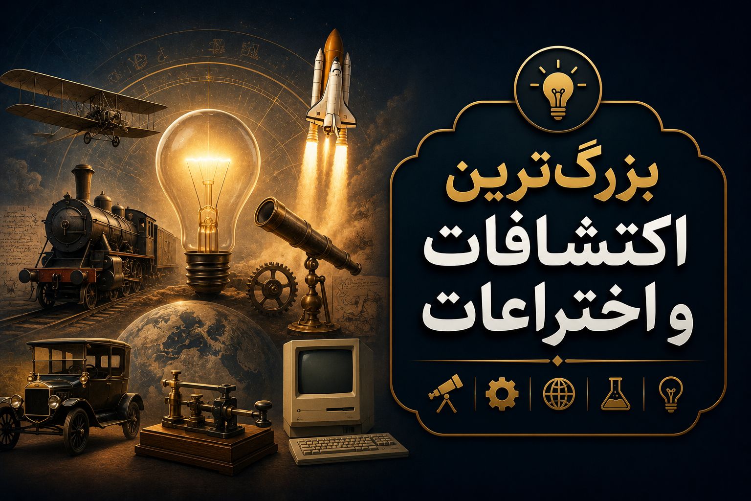 بزرگ‌ترین اکتشافات و اختراعات