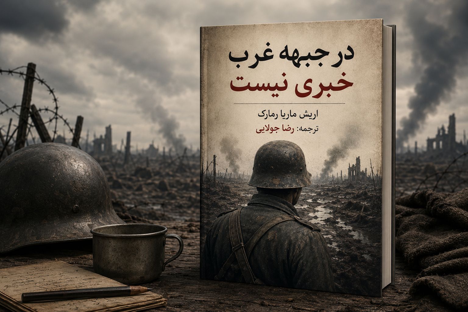کتاب در جبهه غرب خبری نیست