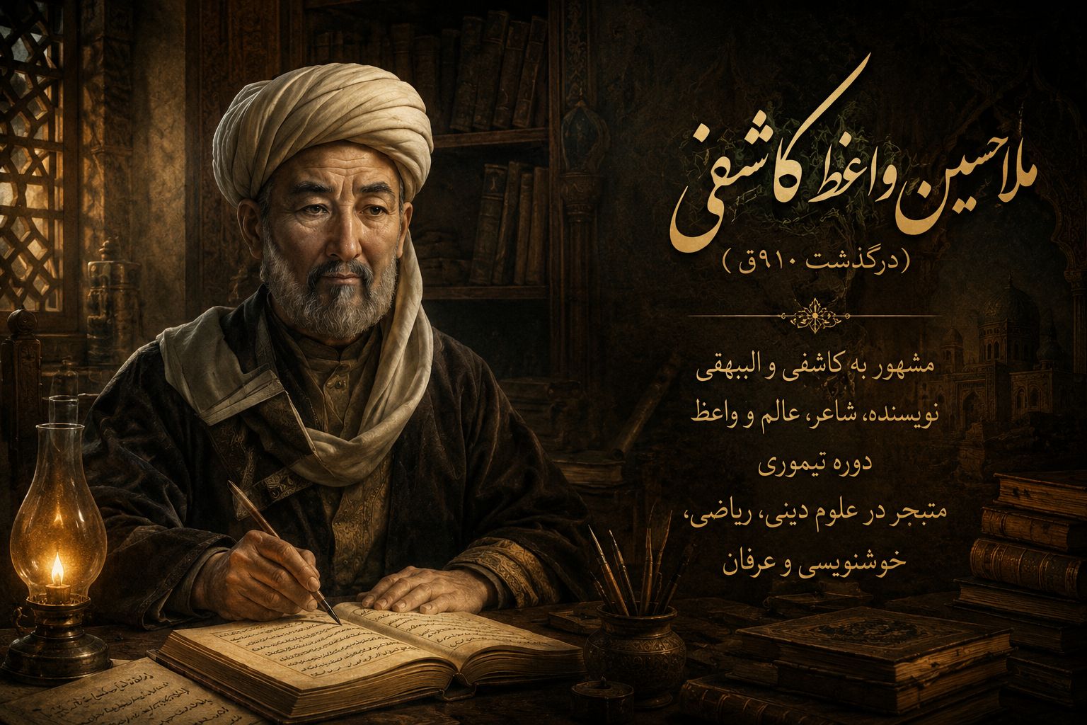 آشنایی با ملاحسین واعظ کاشانی