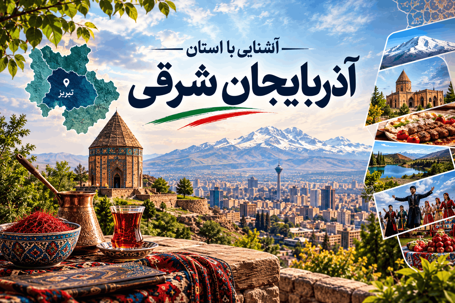 آشنایی با استان آذربایجان شرقی