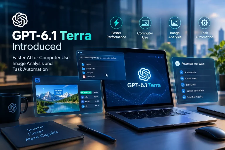GPT-۶.۱ Terra معرفی شد؛ هوش مصنوعی سریع‌تر برای کار با رایانه، تحلیل تصویر و خودکارسازی وظایف