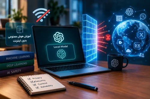 آموزش هوش مصنوعی بدون اینترنت: چرا OpenAI مدل‌های مرزی خود را از وب جدا کرد؟