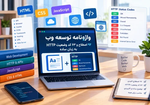 واژه‌نامه توسعه وب: ۹۲ اصطلاح و ۶۳ کد وضعیت HTTP به زبان ساده